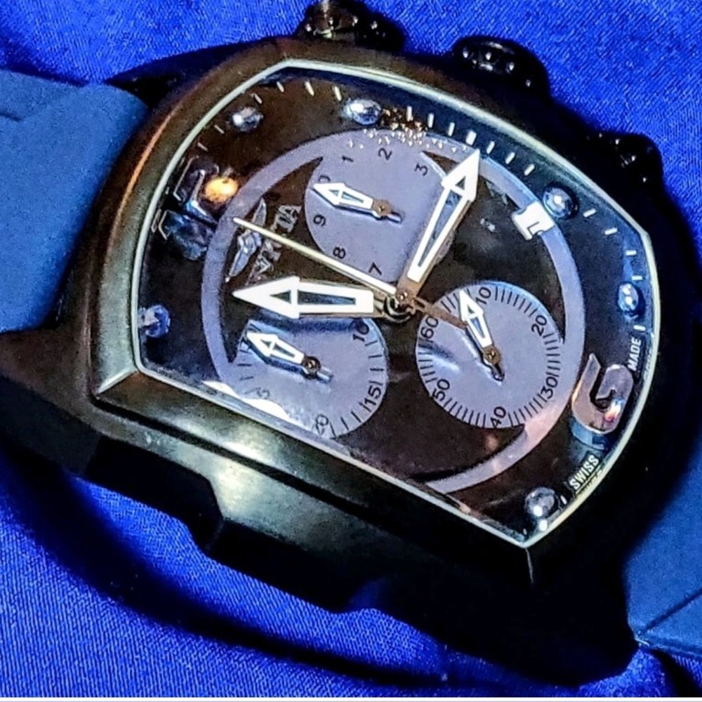 Invicta Lupah Revolution Swiss Made 47mm Chrono Men's Watch